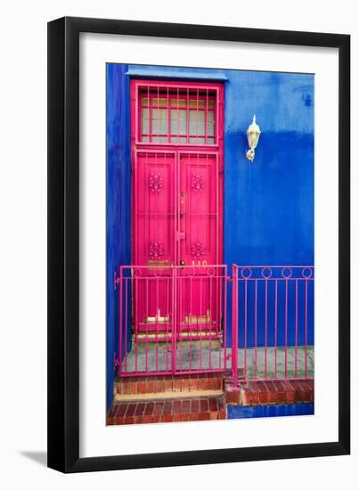 Awesome South Africa Collection - Colors Gateway Pink & Royal Blue-Philippe Hugonnard-Framed Photographic Print