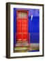 Awesome South Africa Collection - Colors Gateway Red & Royal Blue-Philippe Hugonnard-Framed Photographic Print