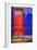 Awesome South Africa Collection - Colors Gateway Red & Royal Blue-Philippe Hugonnard-Framed Photographic Print