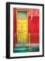 Awesome South Africa Collection - Colors Gateway Yellow & Red-Philippe Hugonnard-Framed Photographic Print