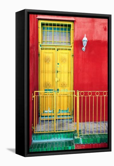 Awesome South Africa Collection - Colors Gateway Yellow & Red-Philippe Hugonnard-Framed Stretched Canvas