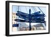Awesome South Africa Collection - Direction Sign from Cape Town-Philippe Hugonnard-Framed Photographic Print