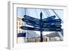 Awesome South Africa Collection - Direction Sign from Cape Town-Philippe Hugonnard-Framed Photographic Print