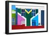 Awesome South Africa Collection - House African Colors - Cape Town-Philippe Hugonnard-Framed Photographic Print