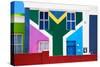 Awesome South Africa Collection - House African Colors - Cape Town-Philippe Hugonnard-Stretched Canvas