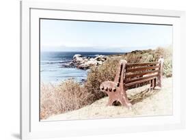 Awesome South Africa Collection - Lonely Bench-Philippe Hugonnard-Framed Photographic Print