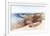 Awesome South Africa Collection - Lonely Bench-Philippe Hugonnard-Framed Photographic Print