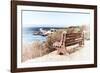 Awesome South Africa Collection - Lonely Bench-Philippe Hugonnard-Framed Photographic Print