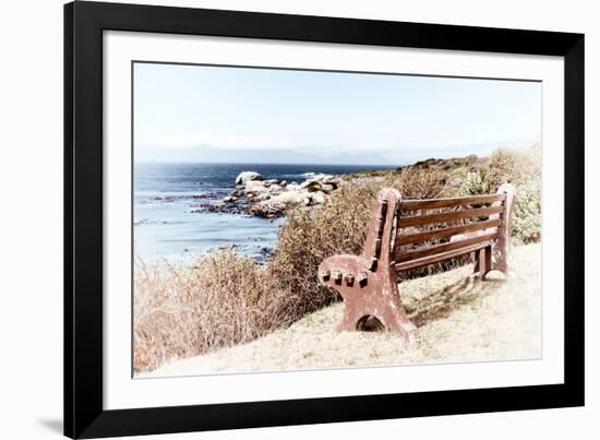 Awesome South Africa Collection - Lonely Bench-Philippe Hugonnard-Framed Photographic Print