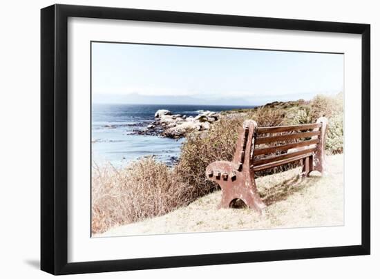 Awesome South Africa Collection - Lonely Bench-Philippe Hugonnard-Framed Photographic Print