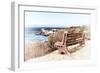 Awesome South Africa Collection - Lonely Bench-Philippe Hugonnard-Framed Photographic Print