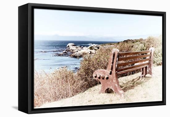 Awesome South Africa Collection - Lonely Bench-Philippe Hugonnard-Framed Stretched Canvas