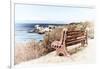 Awesome South Africa Collection - Lonely Bench-Philippe Hugonnard-Framed Photographic Print