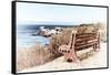 Awesome South Africa Collection - Lonely Bench-Philippe Hugonnard-Framed Stretched Canvas