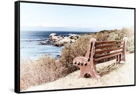 Awesome South Africa Collection - Lonely Bench-Philippe Hugonnard-Framed Stretched Canvas