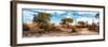 Awesome South Africa Collection Panoramic - African Savannah Landscape VI-Philippe Hugonnard-Framed Photographic Print