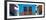 Awesome South Africa Collection Panoramic - Beach Huts "Forty Six & Forty Seven" Skyblue-Philippe Hugonnard-Framed Photographic Print