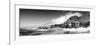 Awesome South Africa Collection Panoramic - Boulders Beach View B&W-Philippe Hugonnard-Framed Photographic Print