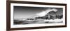 Awesome South Africa Collection Panoramic - Boulders Beach View B&W-Philippe Hugonnard-Framed Photographic Print