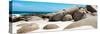 Awesome South Africa Collection Panoramic - Boulders on Beach-Philippe Hugonnard-Stretched Canvas