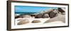 Awesome South Africa Collection Panoramic - Boulders on Beach-Philippe Hugonnard-Framed Photographic Print