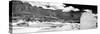 Awesome South Africa Collection Panoramic - Camps Bay B&W-Philippe Hugonnard-Stretched Canvas