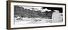 Awesome South Africa Collection Panoramic - Camps Bay B&W-Philippe Hugonnard-Framed Photographic Print
