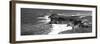 Awesome South Africa Collection Panoramic - Cape of Good Hope B&W-Philippe Hugonnard-Framed Photographic Print