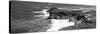 Awesome South Africa Collection Panoramic - Cape of Good Hope B&W-Philippe Hugonnard-Stretched Canvas