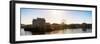 Awesome South Africa Collection Panoramic - Cape Town Harbour at Sunset II-Philippe Hugonnard-Framed Photographic Print