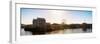 Awesome South Africa Collection Panoramic - Cape Town Harbour at Sunset II-Philippe Hugonnard-Framed Photographic Print