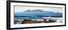 Awesome South Africa Collection Panoramic - Cape Town seen from Robben Island-Philippe Hugonnard-Framed Photographic Print