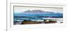 Awesome South Africa Collection Panoramic - Cape Town seen from Robben Island-Philippe Hugonnard-Framed Photographic Print