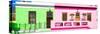 Awesome South Africa Collection Panoramic - Colorful Homes in Cape Town-Philippe Hugonnard-Stretched Canvas