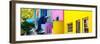 Awesome South Africa Collection Panoramic - Colorful Houses - Cape Town II-Philippe Hugonnard-Framed Photographic Print