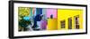 Awesome South Africa Collection Panoramic - Colorful Houses - Cape Town II-Philippe Hugonnard-Framed Photographic Print