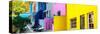 Awesome South Africa Collection Panoramic - Colorful Houses - Cape Town II-Philippe Hugonnard-Stretched Canvas