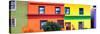 Awesome South Africa Collection Panoramic - Colorful Houses in Bo Kaap - Cape Town-Philippe Hugonnard-Stretched Canvas