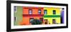 Awesome South Africa Collection Panoramic - Colorful Houses in Bo Kaap - Cape Town-Philippe Hugonnard-Framed Photographic Print