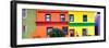 Awesome South Africa Collection Panoramic - Colorful Houses in Bo Kaap - Cape Town-Philippe Hugonnard-Framed Photographic Print