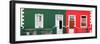 Awesome South Africa Collection Panoramic - Colorful Houses in Bo Kaap-Philippe Hugonnard-Framed Photographic Print