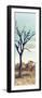 Awesome South Africa Collection Panoramic - Dead Tree in the Savannah II-Philippe Hugonnard-Framed Photographic Print