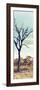 Awesome South Africa Collection Panoramic - Dead Tree in the Savannah II-Philippe Hugonnard-Framed Photographic Print