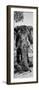 Awesome South Africa Collection Panoramic - Elephant Portrait B&W-Philippe Hugonnard-Framed Premium Photographic Print