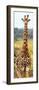 Awesome South Africa Collection Panoramic - Giraffe Portrait III-Philippe Hugonnard-Framed Photographic Print
