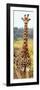 Awesome South Africa Collection Panoramic - Giraffe Portrait III-Philippe Hugonnard-Framed Photographic Print