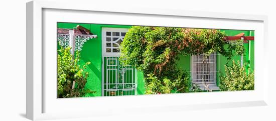 Awesome South Africa Collection Panoramic - Green Bo-Kaap House-Philippe Hugonnard-Framed Photographic Print