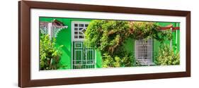 Awesome South Africa Collection Panoramic - Green Bo-Kaap House-Philippe Hugonnard-Framed Photographic Print