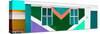 Awesome South Africa Collection Panoramic - House African Colors - Cape Town V-Philippe Hugonnard-Stretched Canvas