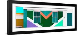 Awesome South Africa Collection Panoramic - House African Colors - Cape Town V-Philippe Hugonnard-Framed Photographic Print